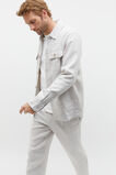 Linen Overshirt  Chalk Crossdye  hi-res