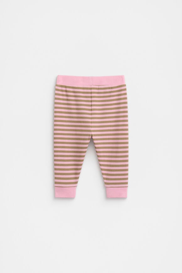 Stripe Legging  Petal Pink  hi-res