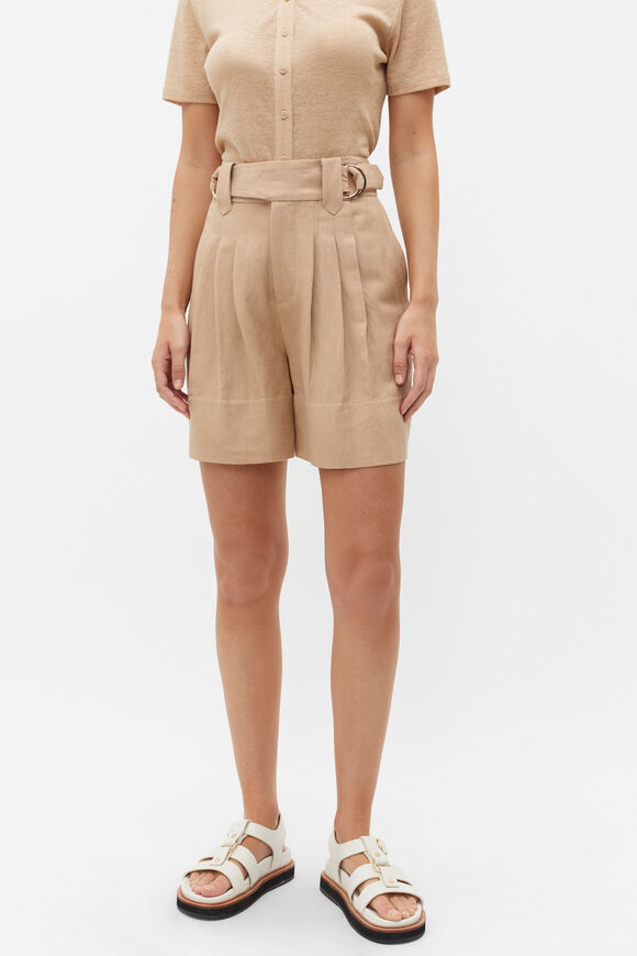 D Ring Mid Length Short  Nougat  hi-res