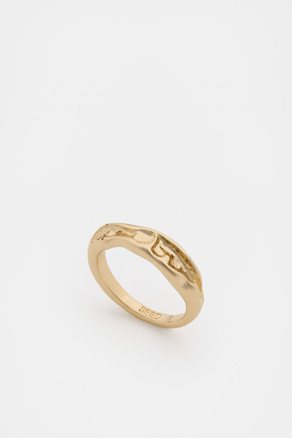Molten Ring  Gold  hi-res