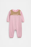 Logo Knit Jumpsuit  Petal Pink  hi-res