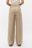 Linen Crossdye Palazzo Pant  Rye Crossdye  hi-res