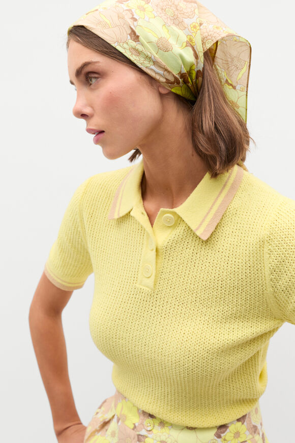 Printed Headscarf  Vintage Floral  hi-res