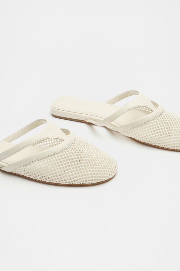 Anya Mesh Mule  Cream  hi-res