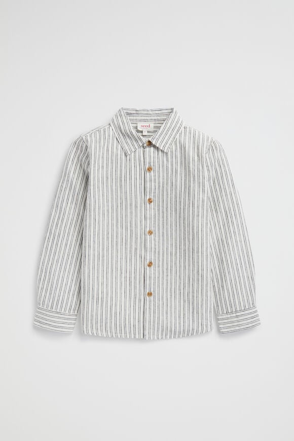 Stripe Linen Shirt  Canvas  hi-res