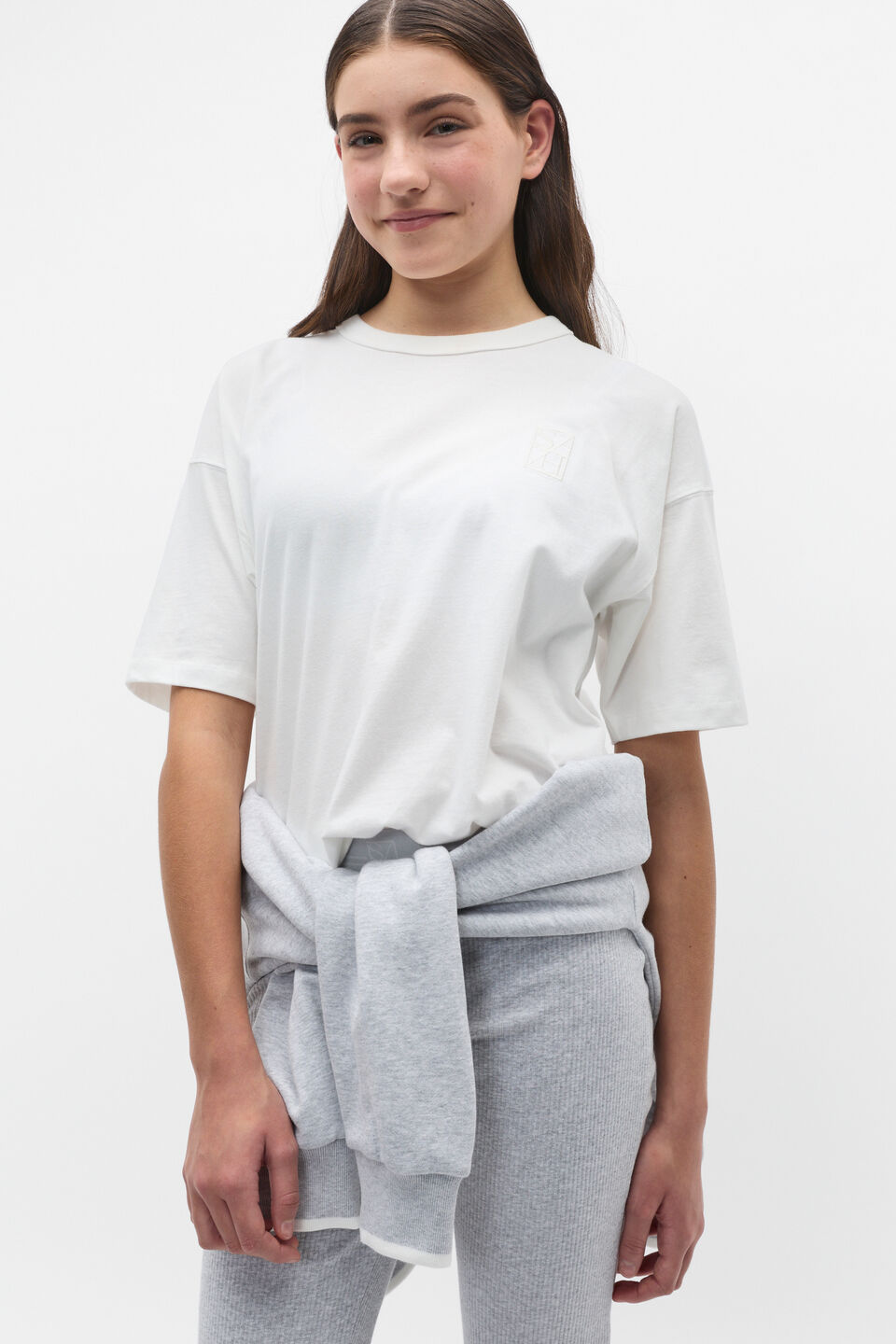 Oversized Logo Tee  Canvas