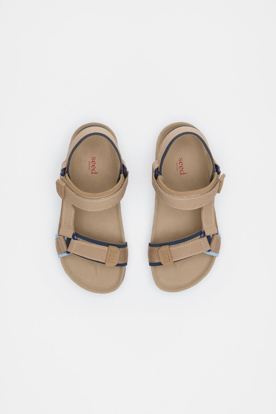 Footbed Trek Sandal  Biscotti
