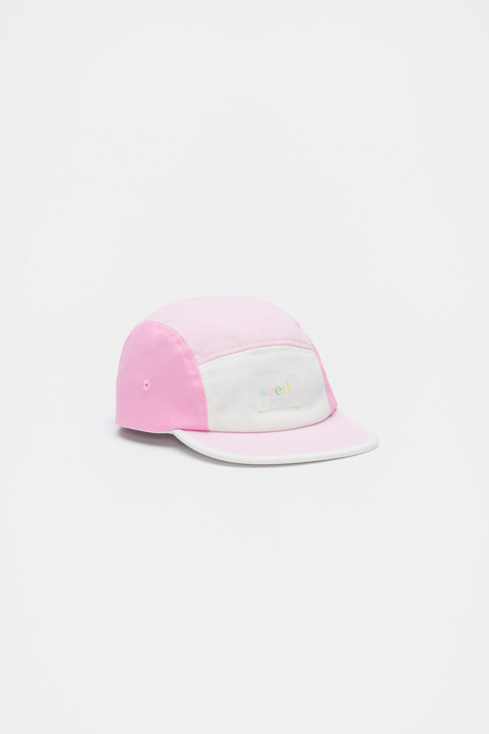 Mini 5 Panel Cap  Candy Pink