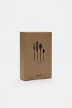 Atlas Cutlery Set of 16  Black  hi-res