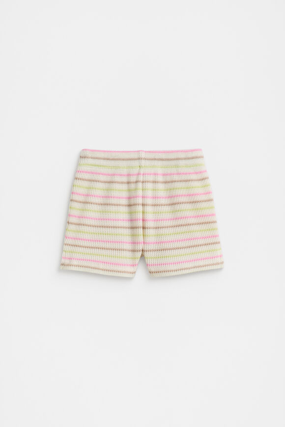 Stripe Waffle Short  Multi  hi-res