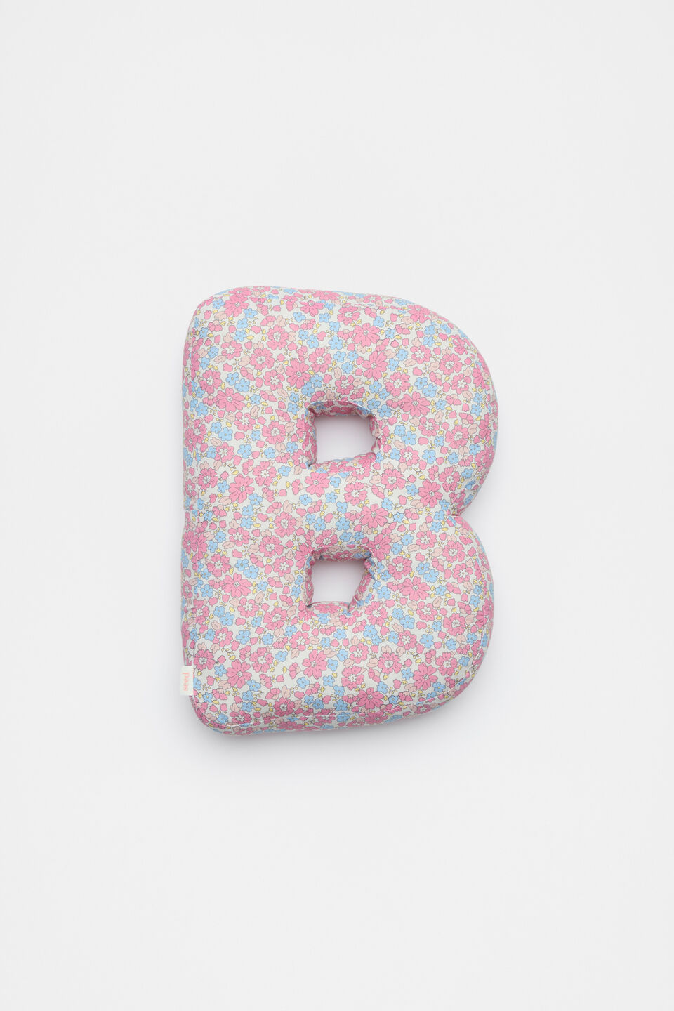 Ditsy Floral Initial Cushion  B