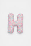 Ditsy Floral Initial Cushion  H  hi-res