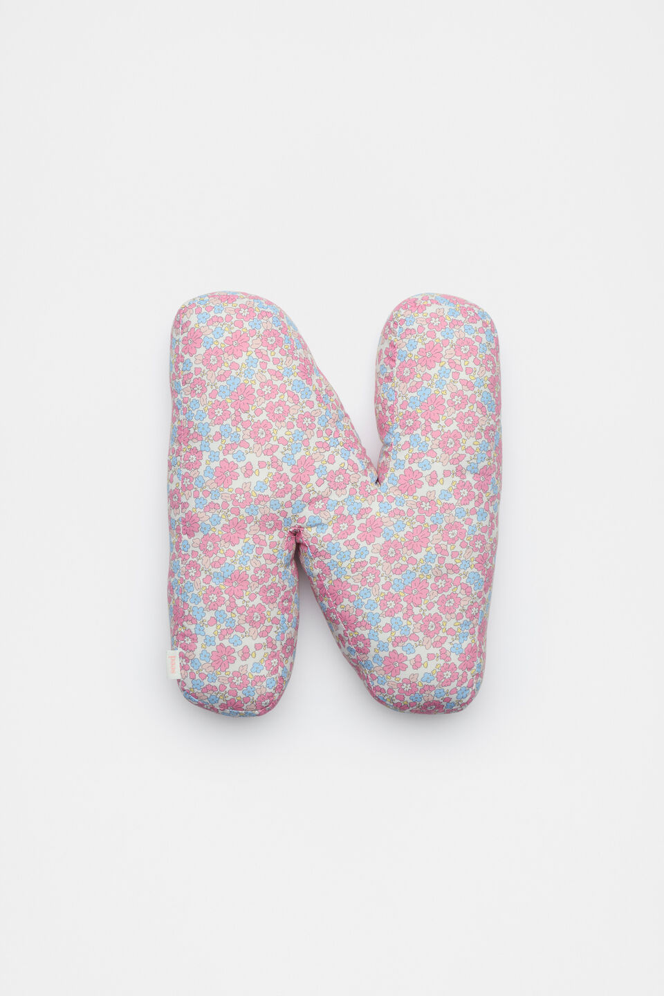 Ditsy Floral Initial Cushion  N