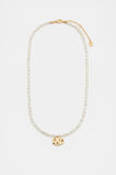 Pearly Pendant Necklace  Pearl  hi-res