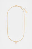 Bubble Letter Necklace  T  hi-res