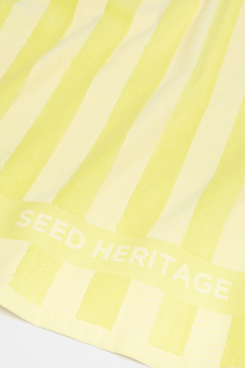 Seed Logo Tea Towel  Lemongrass