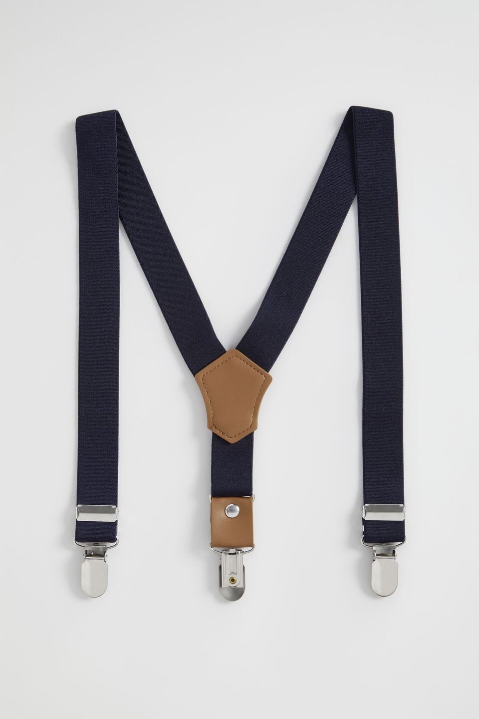 Elastic Braces  Midnight Blue