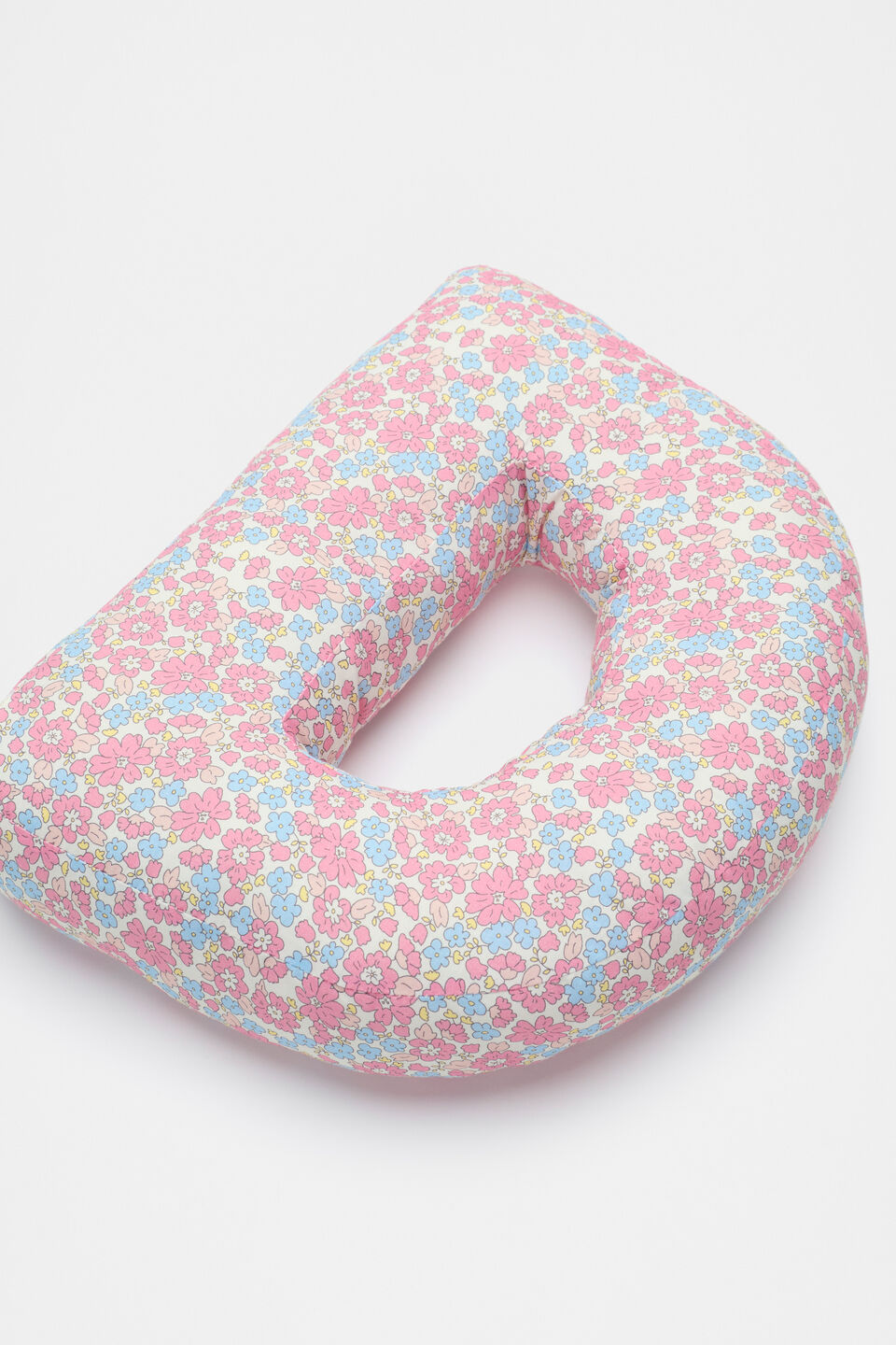 Ditsy Floral Initial Cushion  D