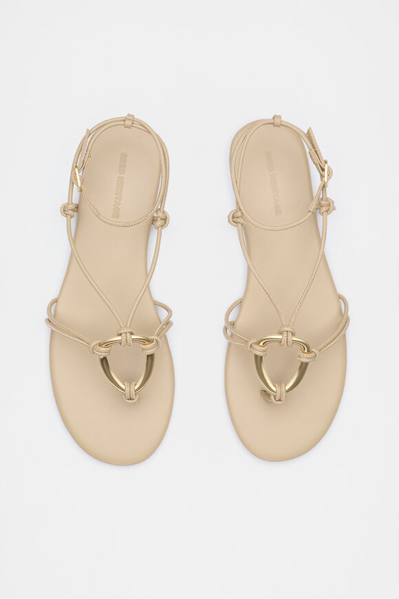 Etta Ring Detail Sandal  Iced Latte  hi-res