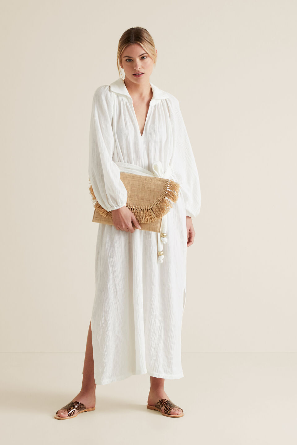 Relaxed Crinkle Maxi  