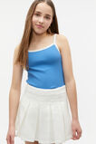 Contrast Knit Tank  Electric Blue  hi-res