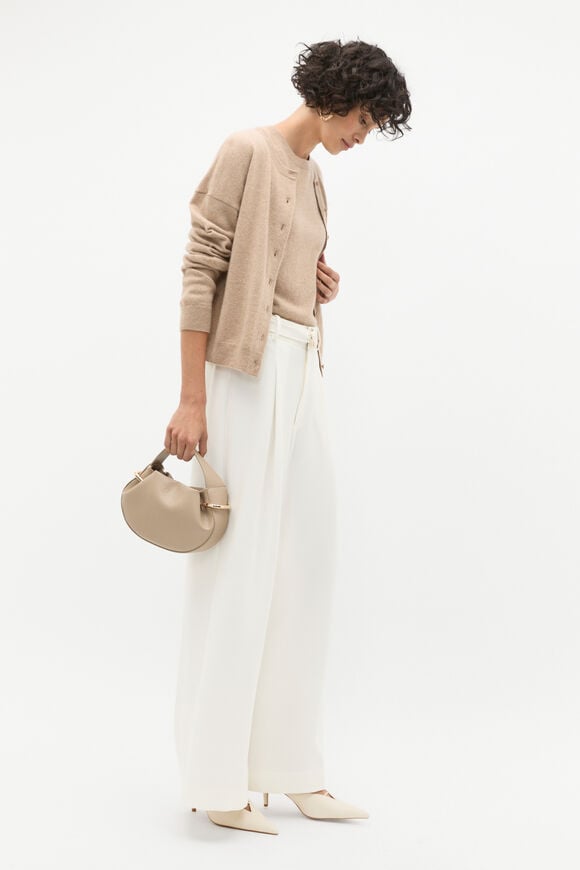 Cashmere Knit Vest  Cookie Marle  hi-res