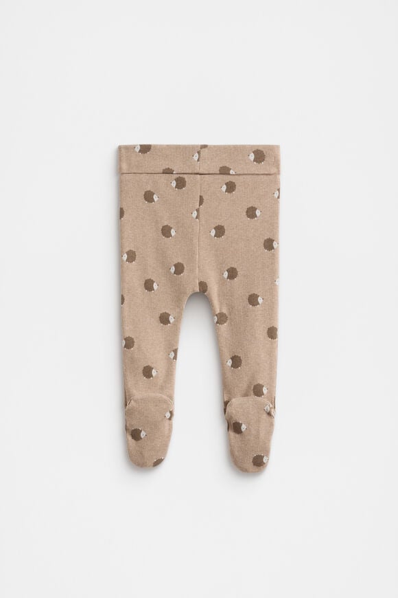 Hedgehog Legging  Nutmeg Marle  hi-res