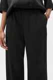 Plisse Pant  Black  hi-res