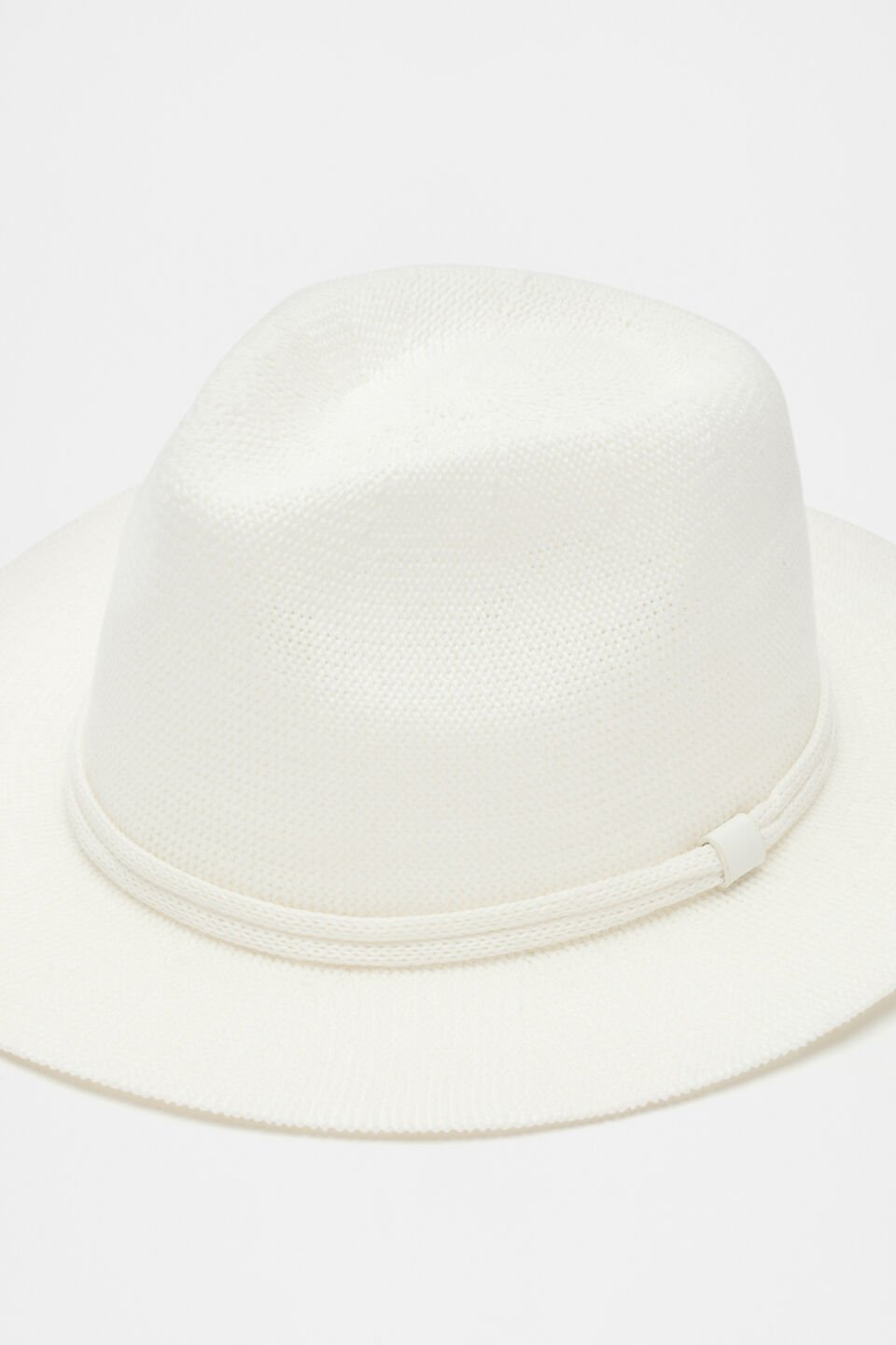 Knit Fedora  Cream