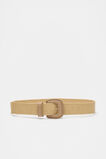Kylie Woven Stretch Belt  Natural  hi-res