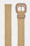 Kylie Woven Stretch Belt  Natural  hi-res