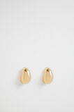 Curved Earring  Gold  hi-res