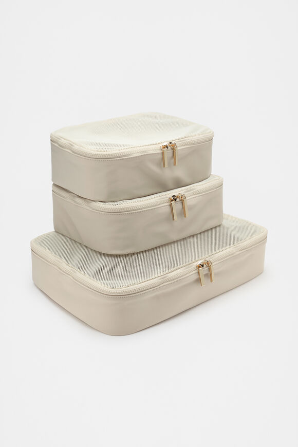 Packing Cubes 3PK  Oat  hi-res