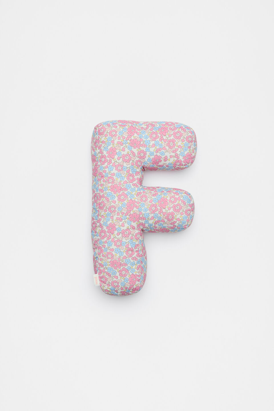 Ditsy Floral Initial Cushion  F