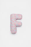 Ditsy Floral Initial Cushion  F  hi-res