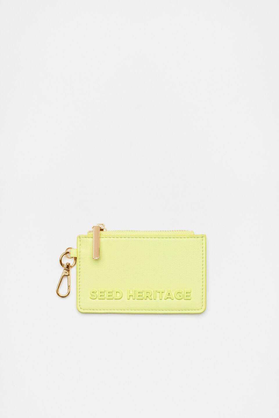 Coin Purse Keyring  Lemongrass