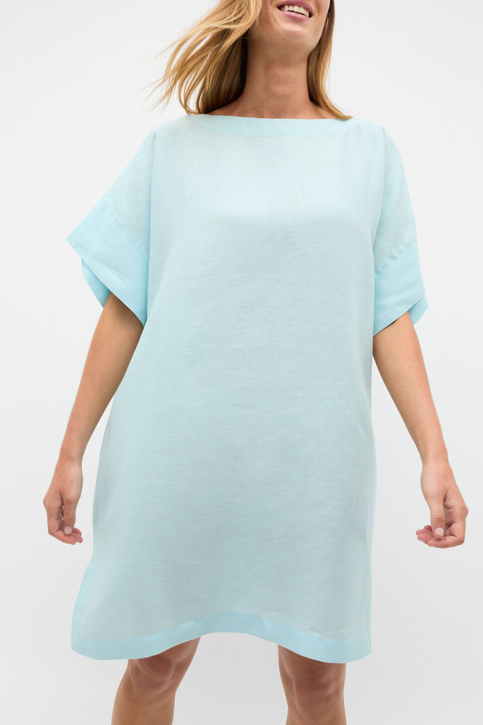 Boat Neck Poncho  Skyway