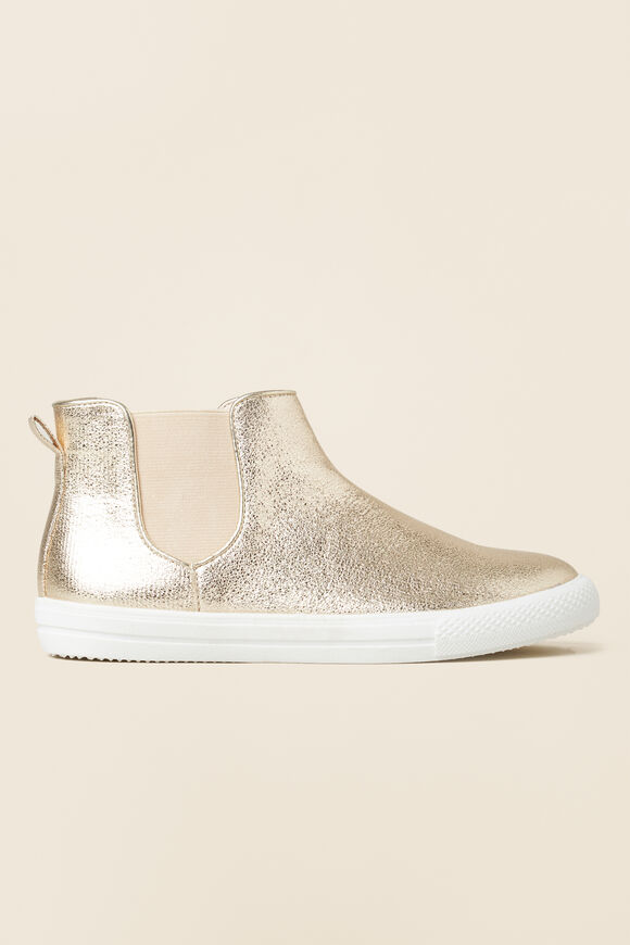 Metallic Mason Boot  Gold  hi-res