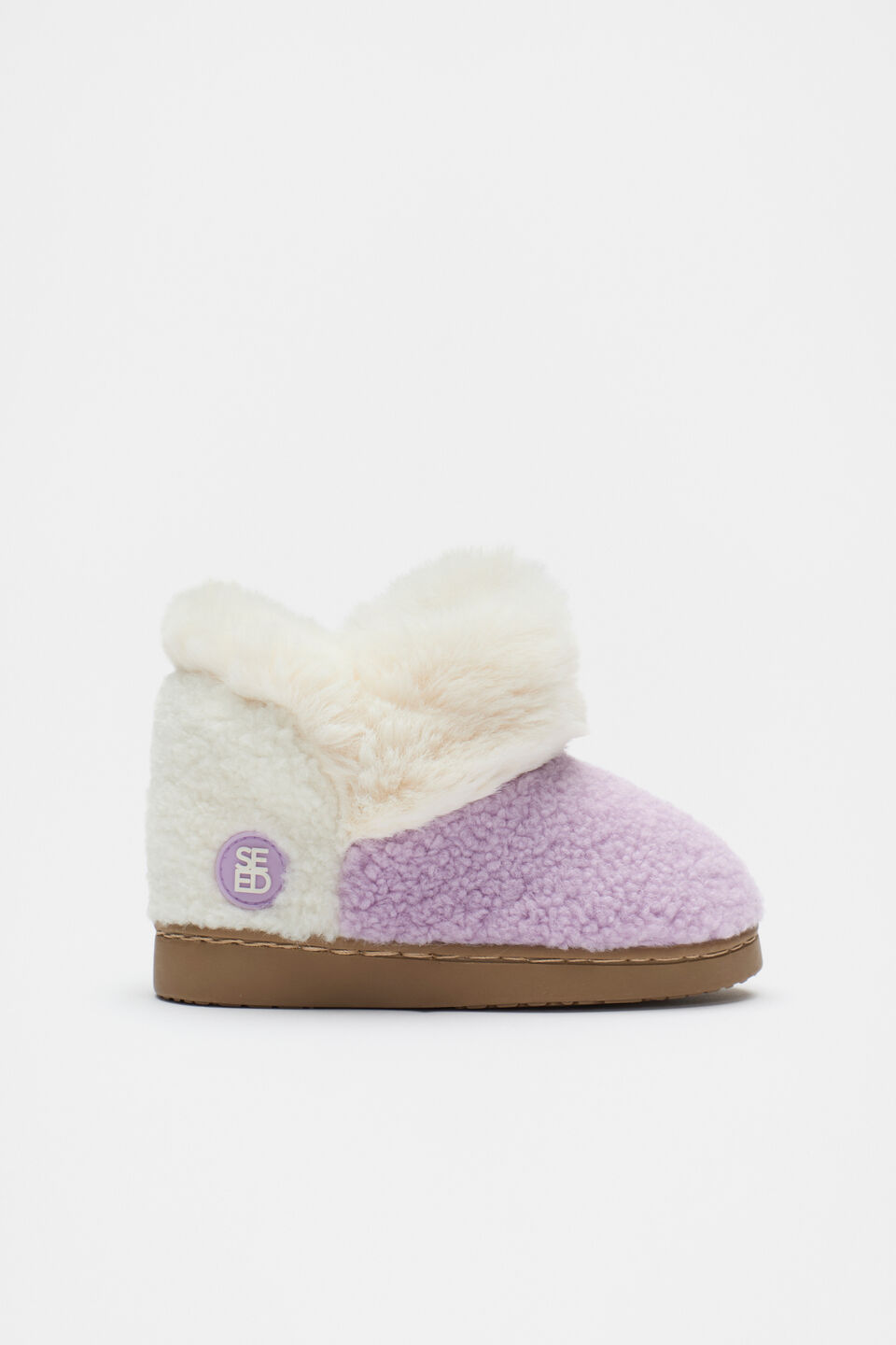 Colourblock House Boot  Soft Lilac