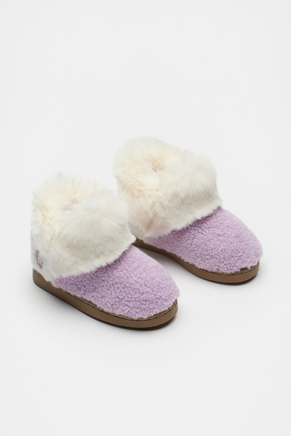 Colourblock House Boot  Soft Lilac