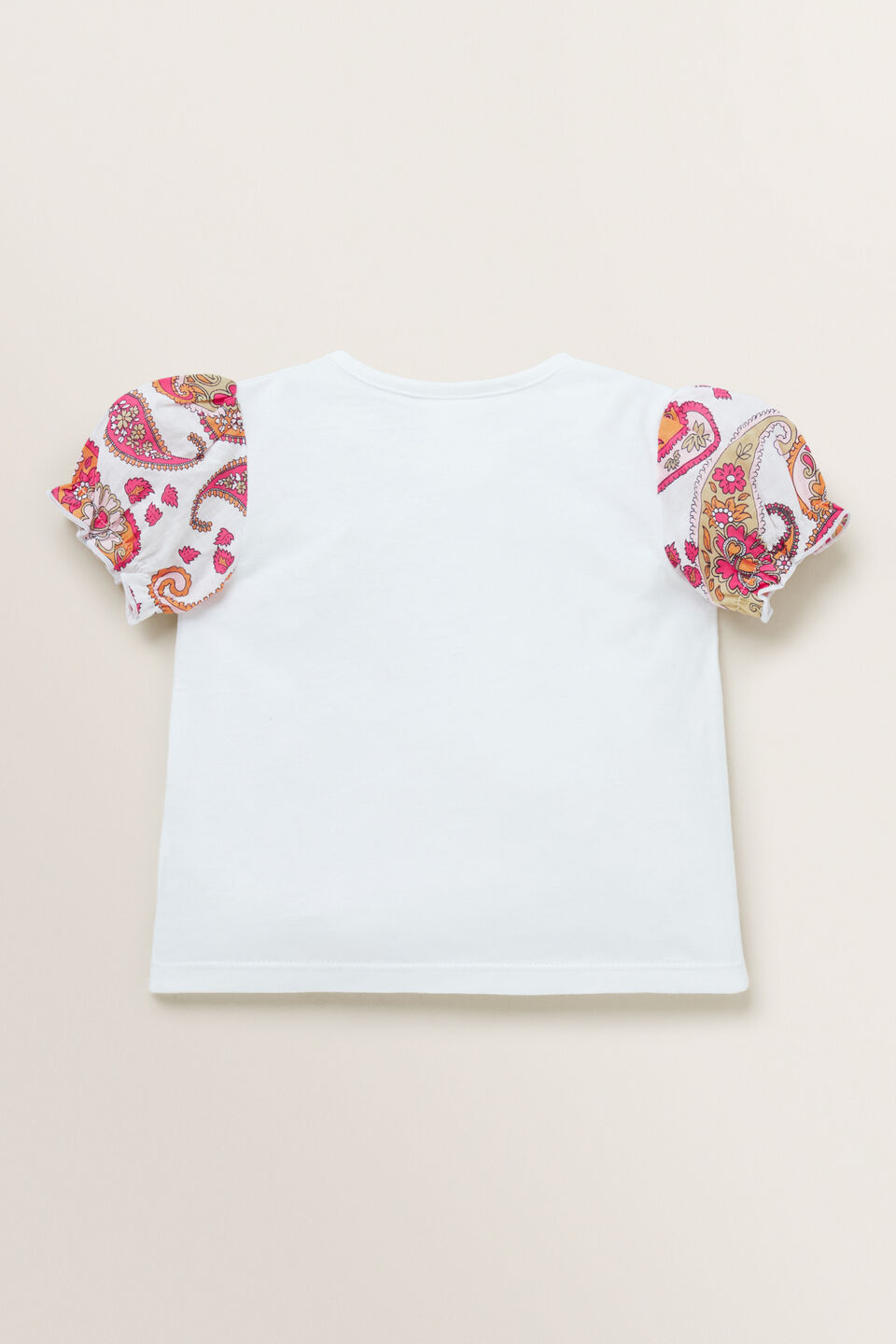 Paisley Puff Tee  