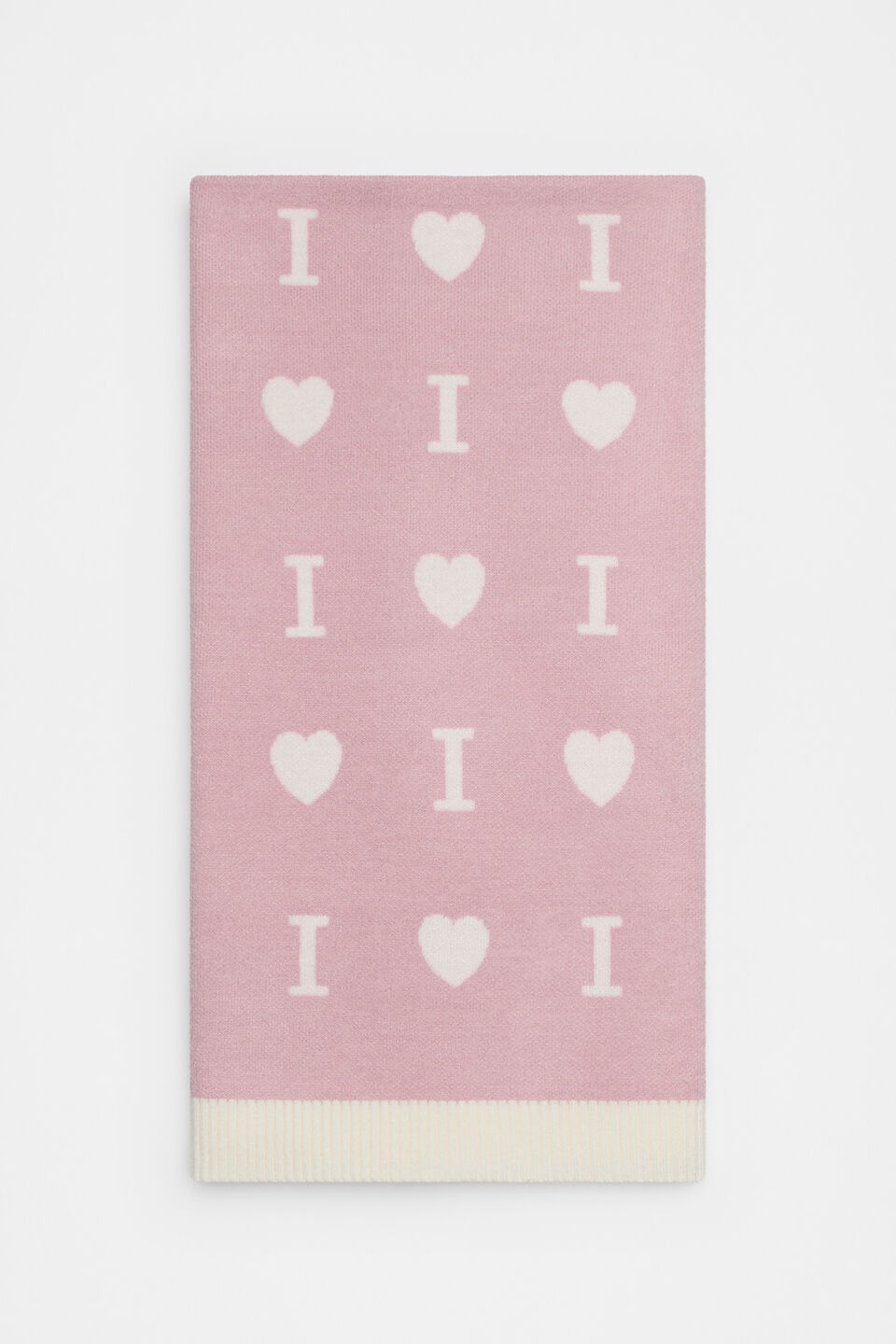 Heart Initial Blanket  I