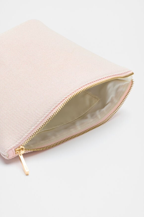 Initials Cos Bag Rose Petal  C  hi-res