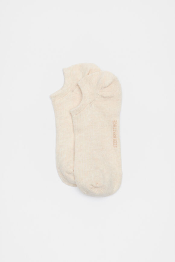 Core Sneaker Sock  Soft Beige Marle  hi-res