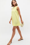 Linen A Line Mini Dress  Lemongrass  hi-res