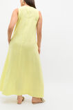 Linen Swing Maxi Dress  Lemongrass  hi-res