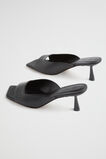 Kaya Peeptoe Mule  Black  hi-res