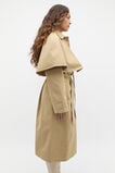 Twill Cape Jacket  Cashew  hi-res