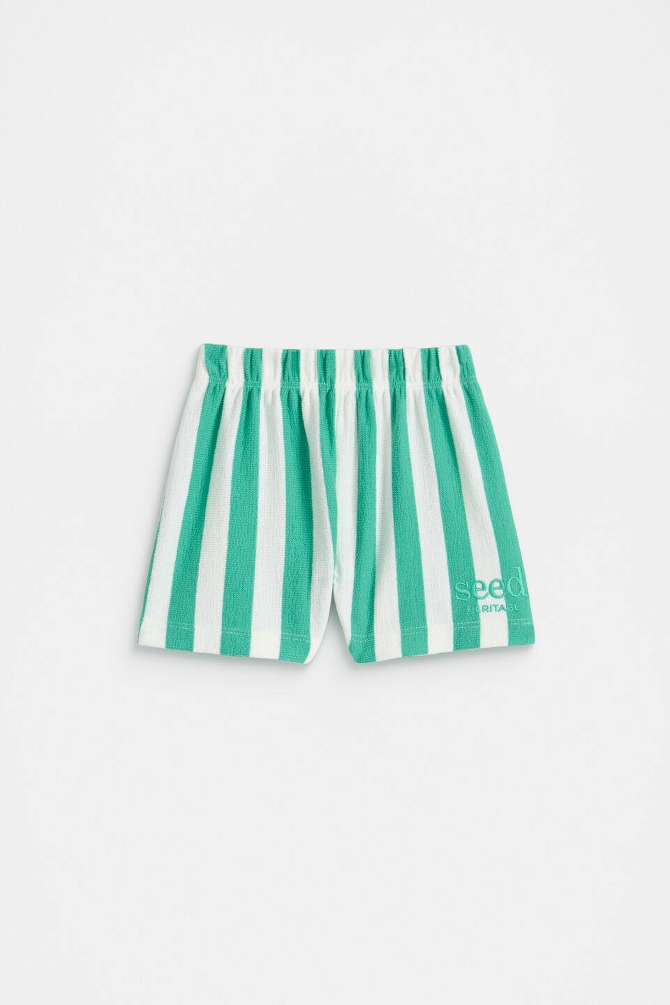 Stripe Logo Short  Jade Green