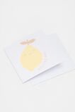 Welcome Baby Lemon Card  Multi  hi-res